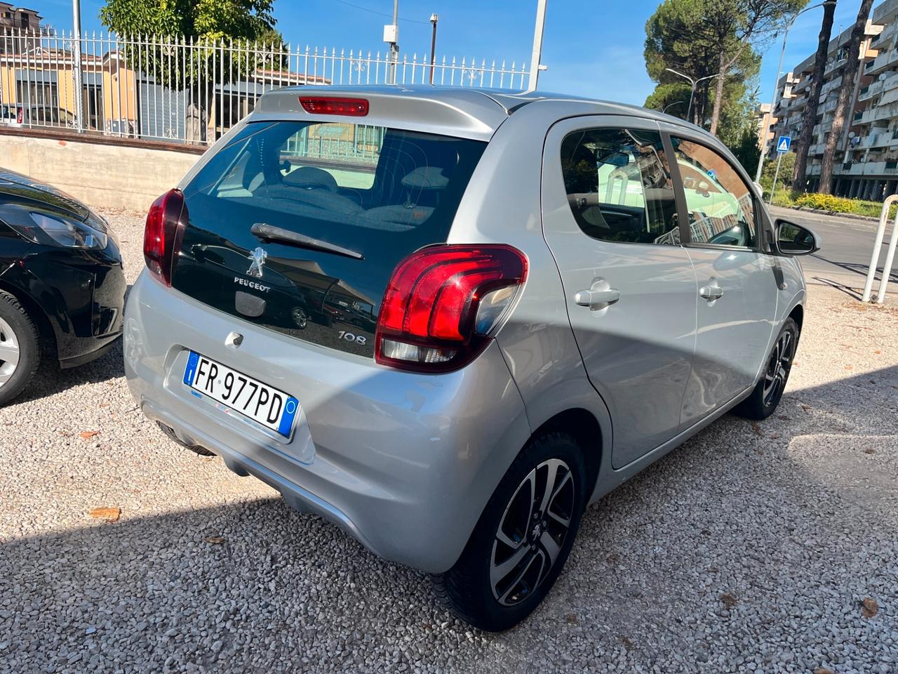 Peugeot 108 VTi 68 5 porte Allure KM CERTIFICATI 2018
