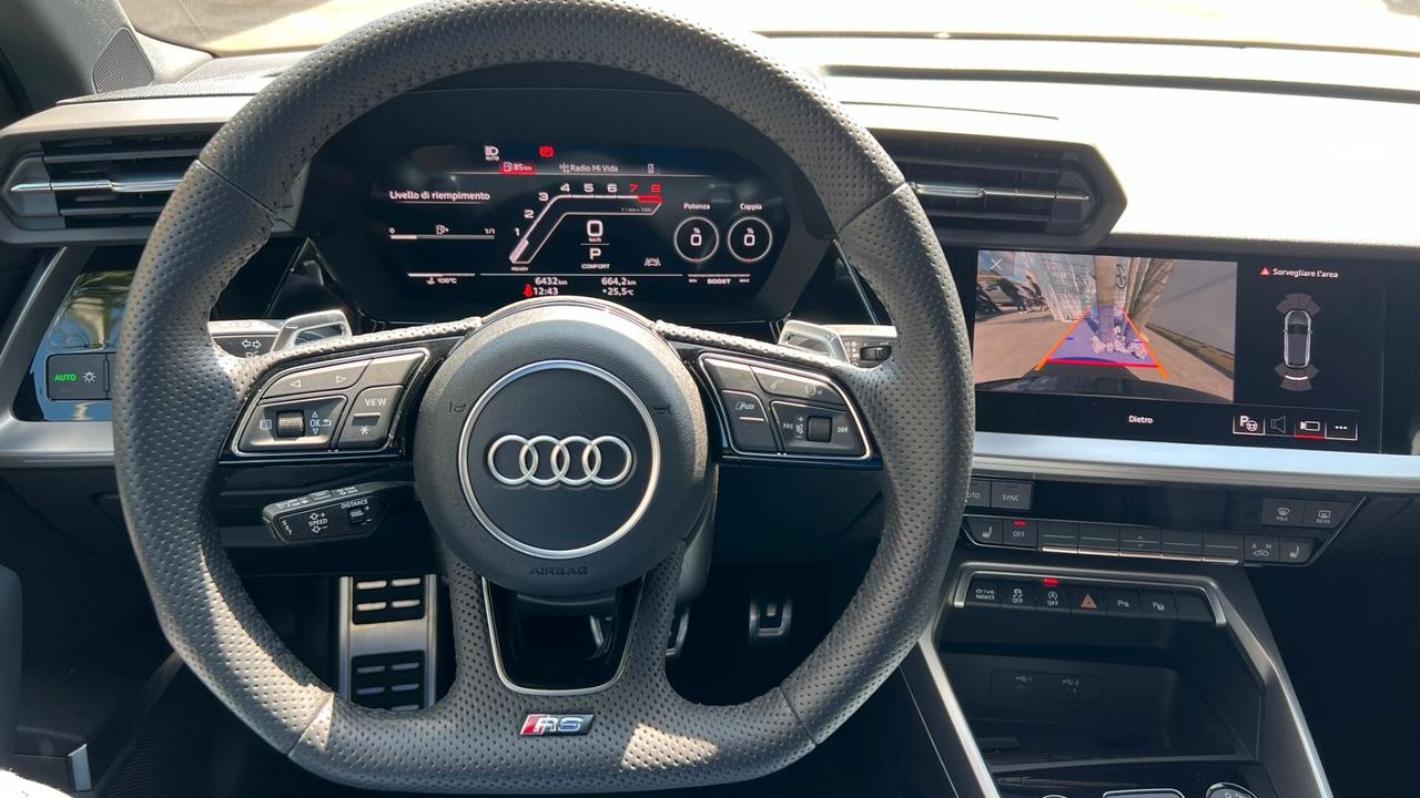 AUDI RS3 SPORTBACK 2.5 TFSI 2024 TETTO APRIBILE