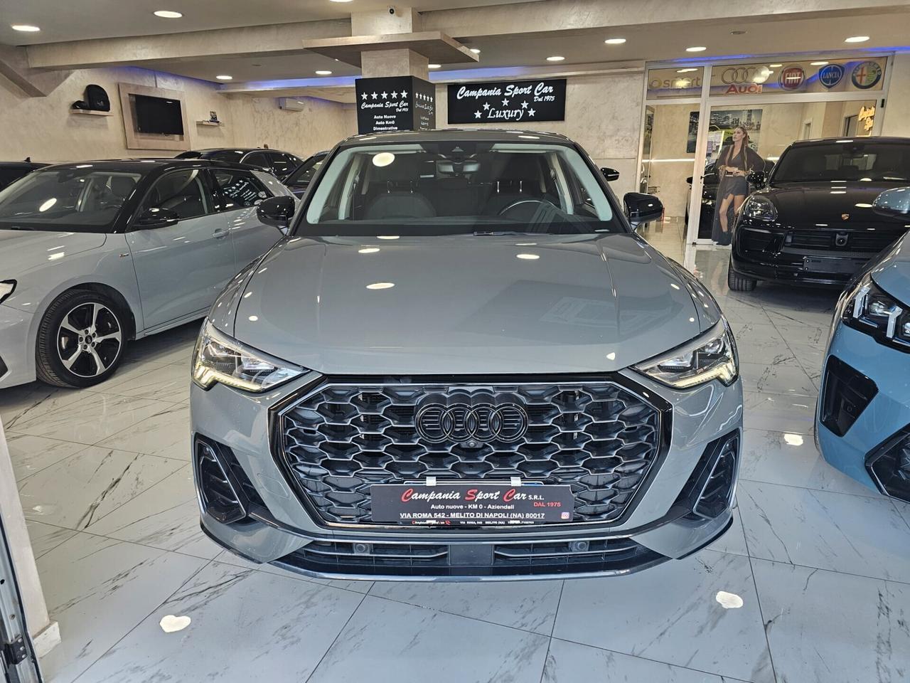 NUOVA AUDI Q3 SPORTBACK 35 TDI 150CV S-TRONIC S-LINE IDENTITY BLACK