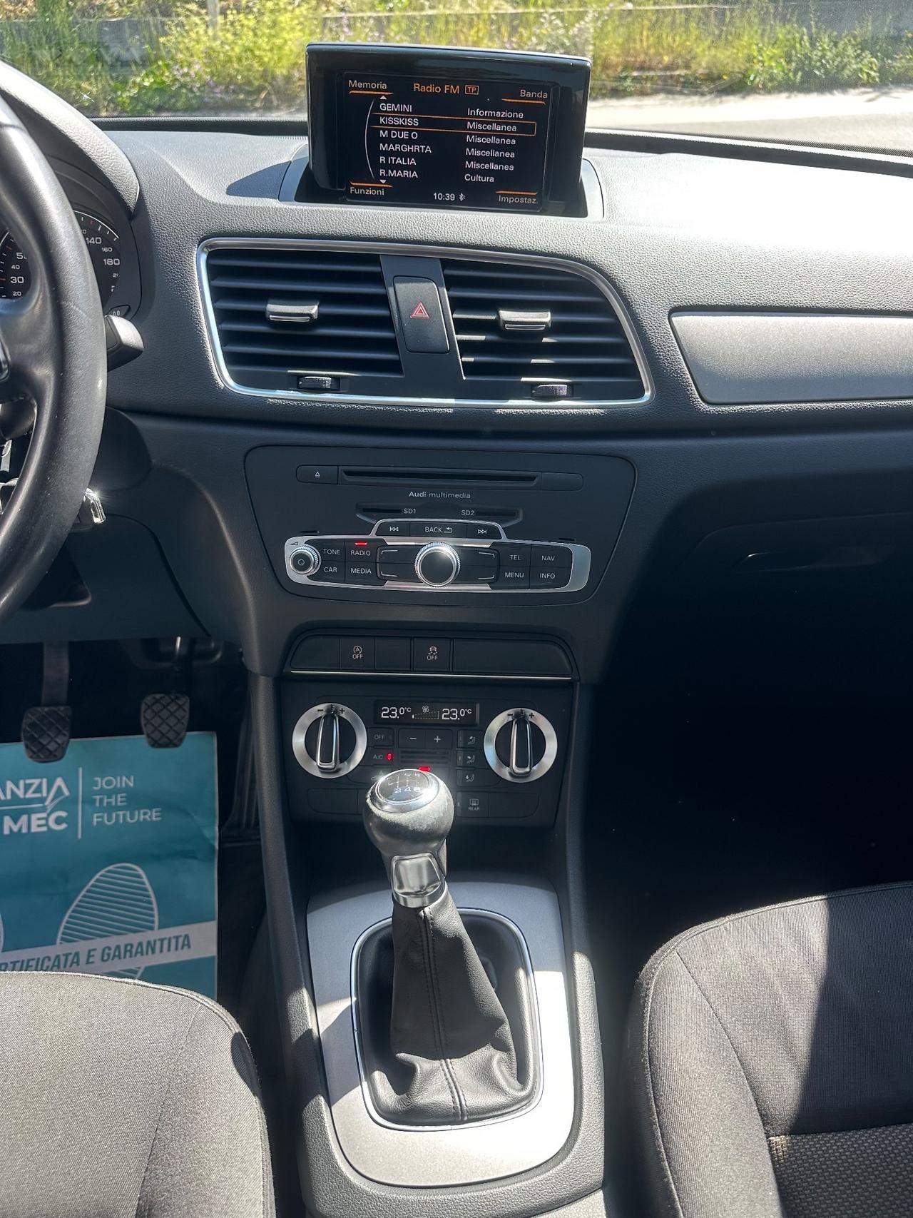 Audi Q3 2.0 TDI S Line 140 cavalli