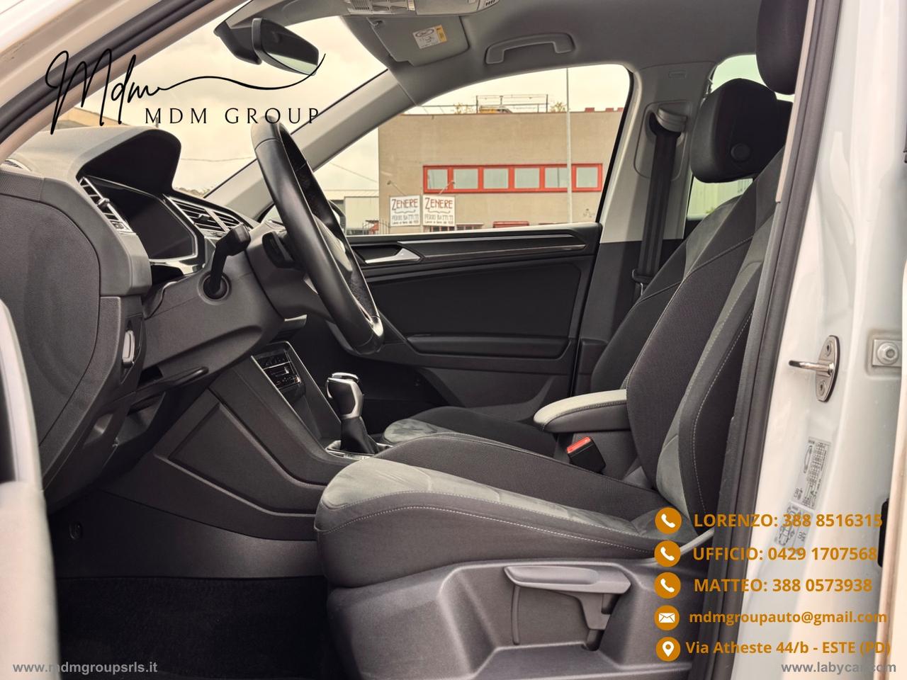 VOLKSWAGEN Tiguan 2.0 TDI 200CV SCR DSG 4MOT. Eleg. IVA ESPOSTA