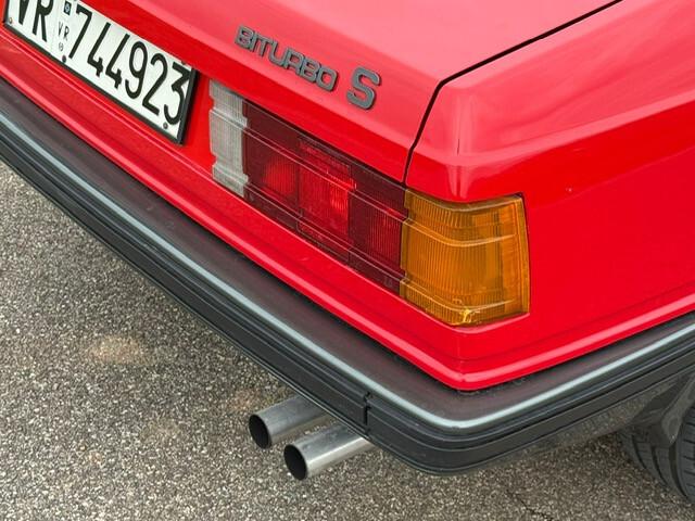 Maserati Biturbo "S" UNIPROPRIETARIO ASI