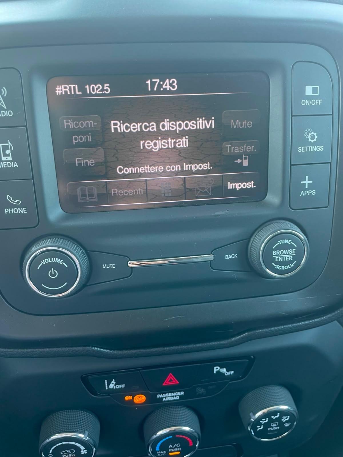 Jeep Renegade 1.6 Mjt 130 CV Longitude 12 MESI GARANZIA