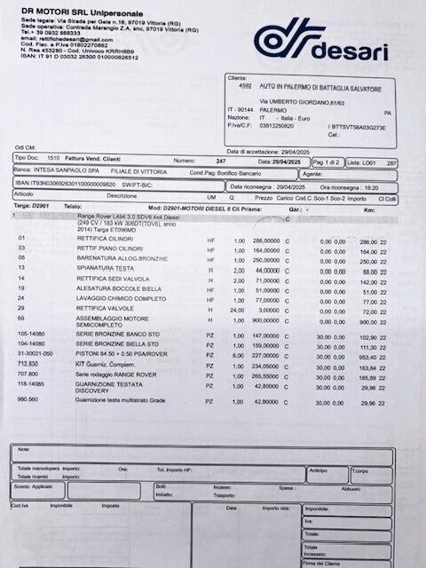 Range Rover Km.Zero Garanzia Anche permuta