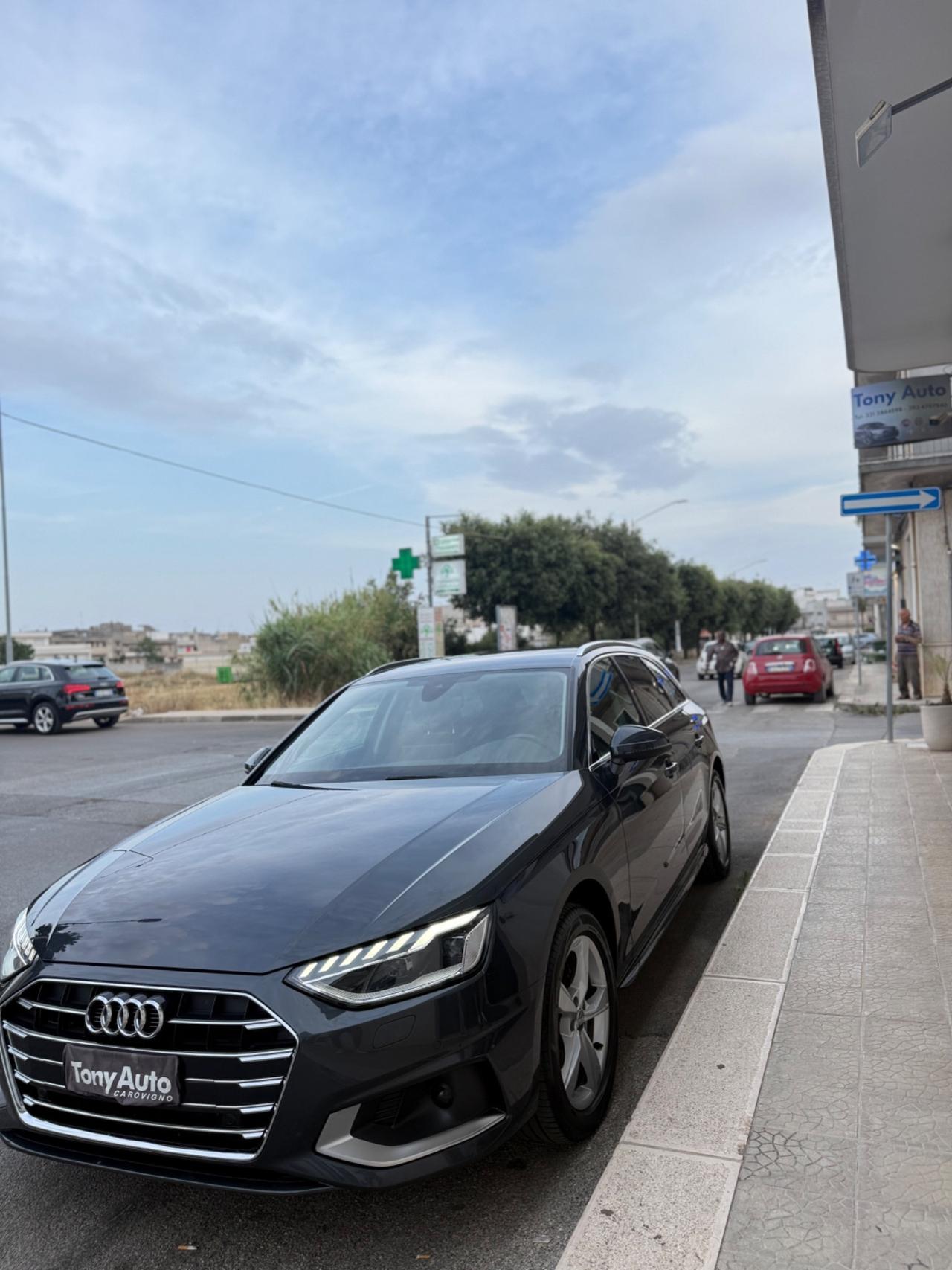Audi A4 Avant 35 2.0 tdi mhev (DIESEL/ELETTRICA) s-tronic VIRTUALCOCKPIT,NAVIGATORE,FARO MATRIX