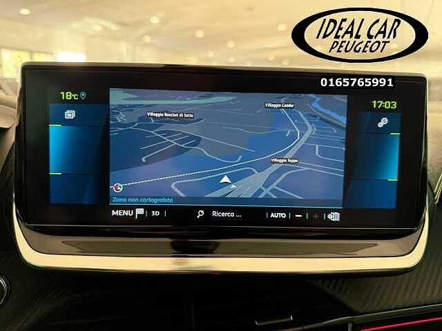 Peugeot 208 motore elettrico 136 CV 5 porte GT