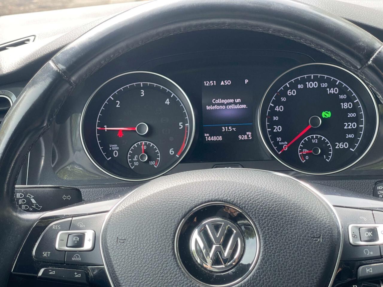 Volkswagen Golf 24 MESI DI GARANZIA AUTOMATICA DSG 1.6 TDI Executive BlueMotion Technology