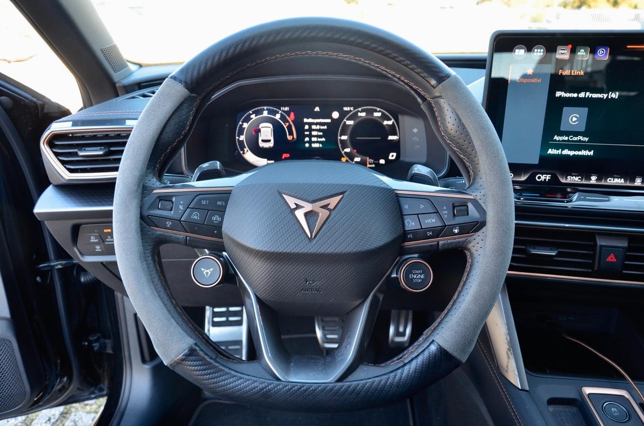 CUPRA LEON 1.5 HYBRID 150cv DSG, GARANZIA CUPRA 12/26, UNICOPROPRIETARIO, IVA ESPOSTA, UFF ITALIANA, EURO 6E, TETTO, FULL LED, PERMUTE