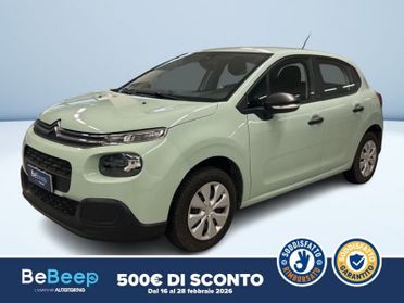 Citroën C3 1.2 PURETECH FEEL 68CV MY18