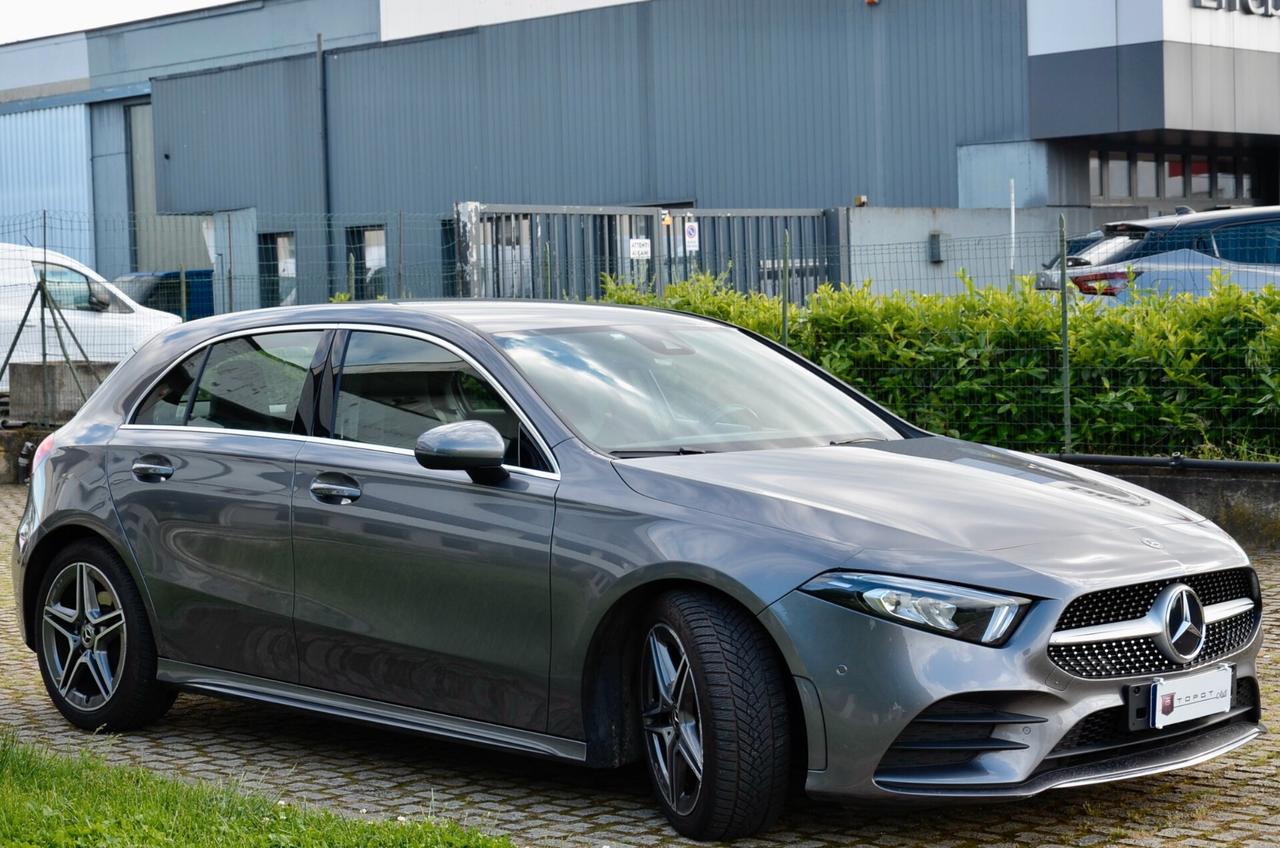 MERCEDES-BENZ A 250 PREMIUM AMG 224cv AUTO, UFF ITALIANA, EURO 6D, FARI LED, RETROCAMERA, PERMUTE