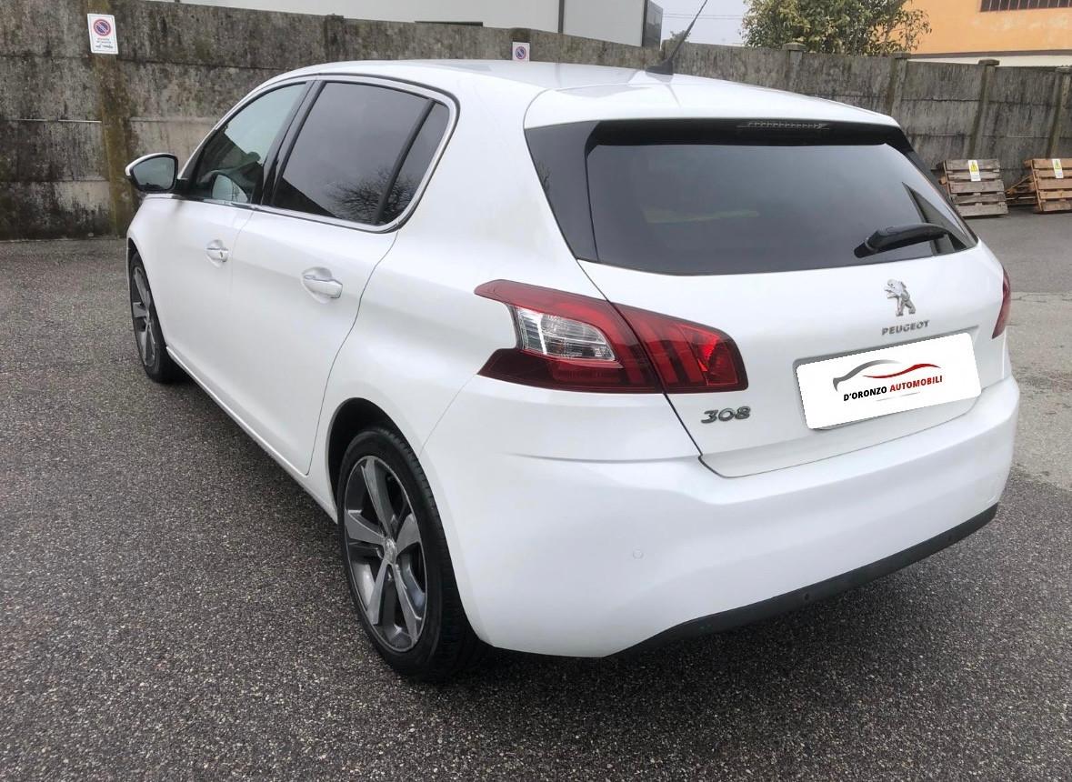 PEUGEOT 308 GT LINE 1.2 BENZINA-GARANZIA 12 MESI