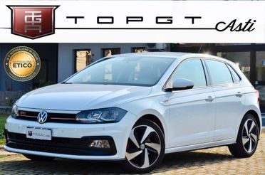 VOLKSWAGEN POLO GTI 5p 2.0 TSI 200cv DSG, SERVICE VW, EURO 6D, FARI LED, RETROCAMERA, APPLE ANDROID, 17", PERMUTE