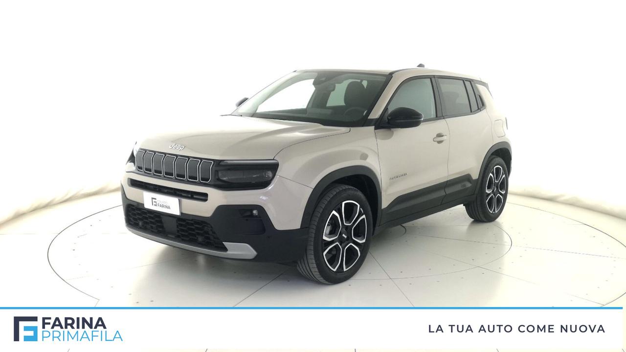 JEEP Avenger - Avenger 1.2 turbo Summit fwd 100cv