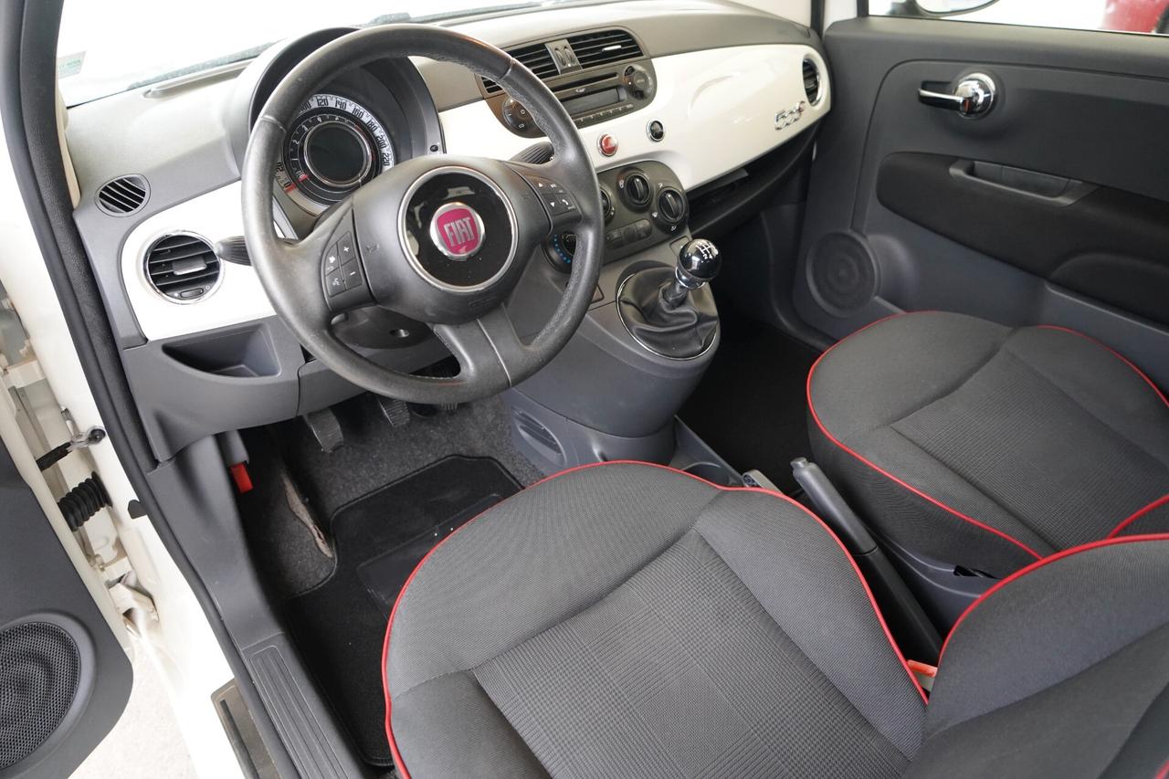 Fiat 500 C 1.2 Lounge 69Cv 74000 Km