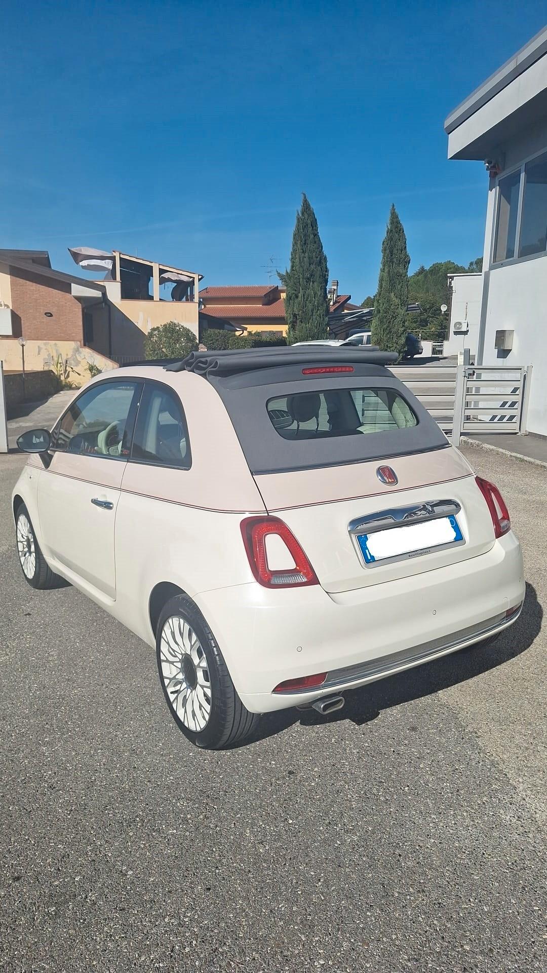Fiat 500 C 1.3 Multijet 95 CV 60°-UNIPRO-KM 5.700--PARI AL NUOVO-SOLO 560 ESEMPLARI
