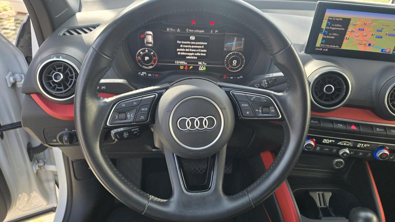 Audi Q2 30 1.6 tdi 115CV S line Edition S-Tronic Cockpit