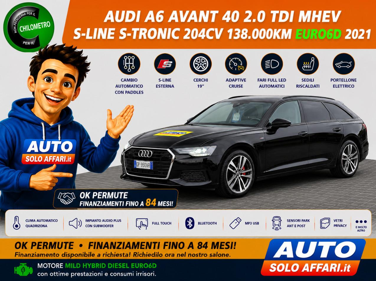 Audi A6 Avant 40 2.0 TDI S-LINE MHEV S-TRONIC EURO6D