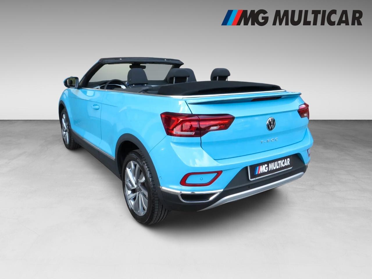Volkswagen T-Roc Cabriolet 1.5tsi 150cv Style. full led/keyless/adas/navi