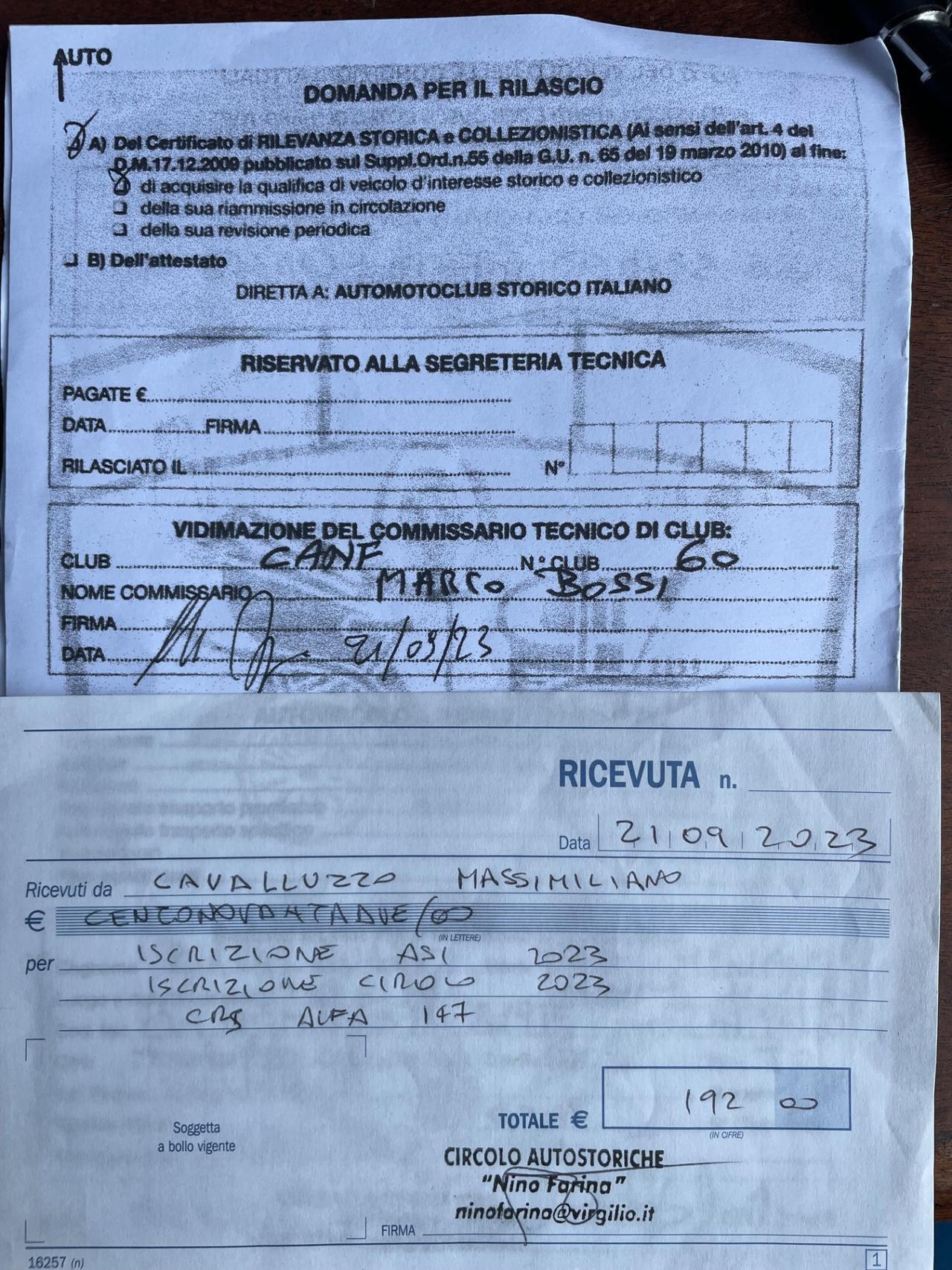 Alfa Romeo 147 1.6i 16V GPL NUOVO/ASI/GARANZIA