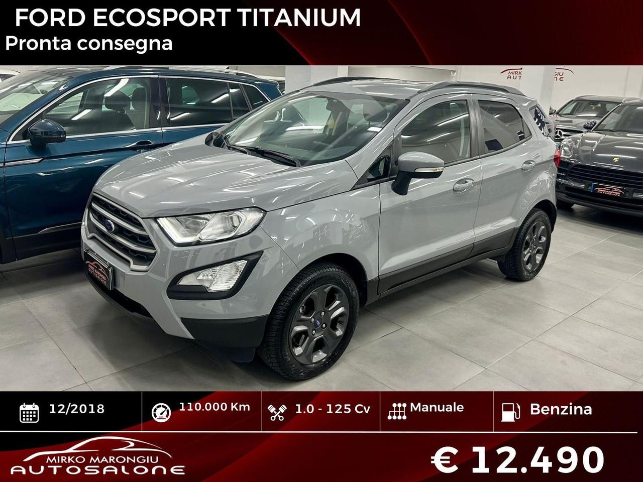 Ford EcoSport 1.0 125 CV Start&Stop Titanium FINANZIABILE