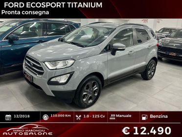 Ford EcoSport 1.0 125 CV Titanium promo FINANZIABILE