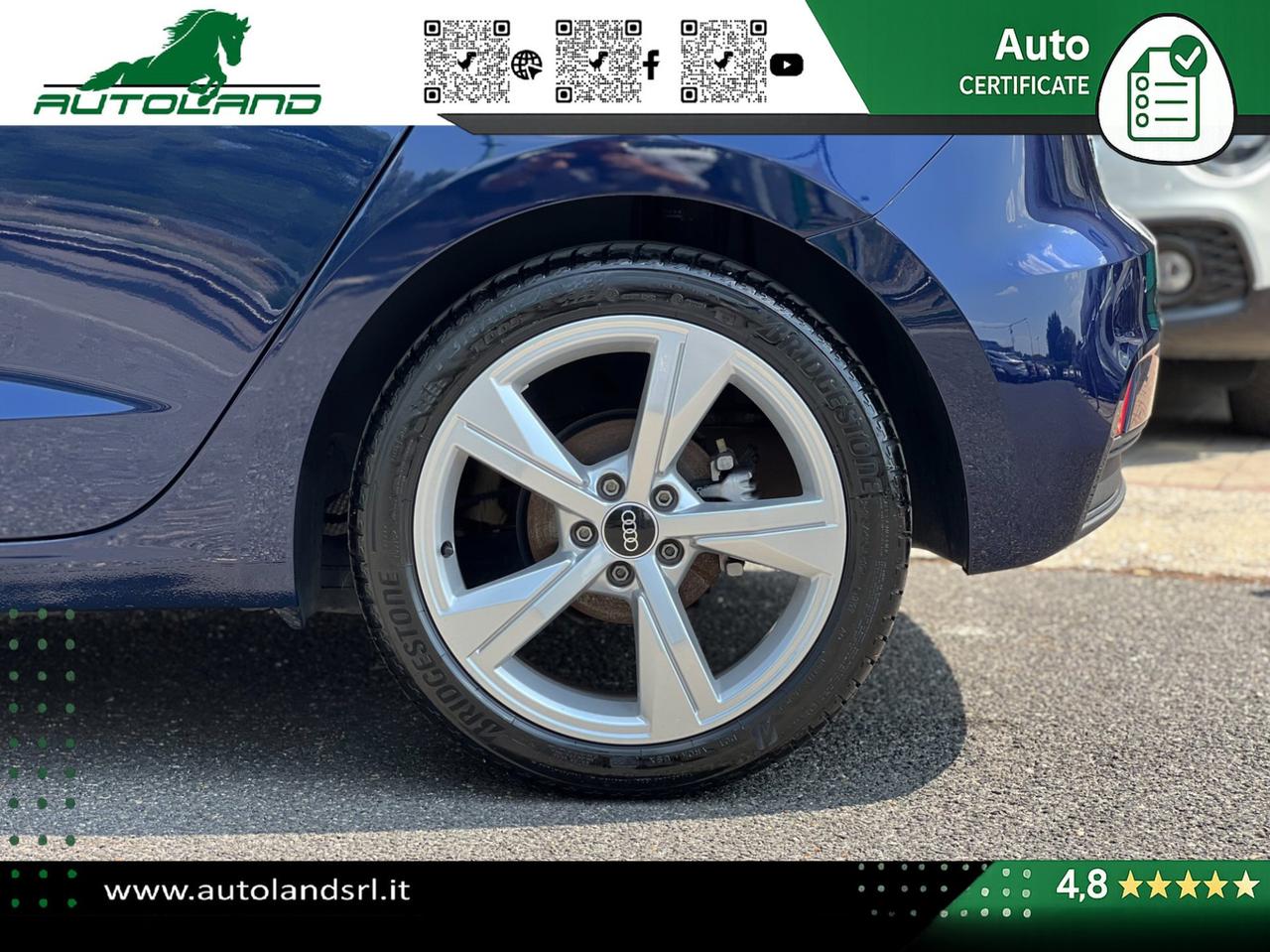 Audi A1 Sportback 30 1.0 tfsi Admired 110cv
