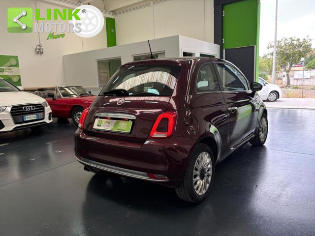 FIAT 500 1.2 Riva NEOP, KM CERT, TETTO, PELLE.