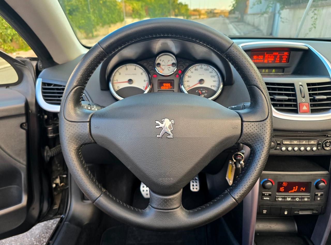 PEUGEOT 207 CABRIO 1.6 VTI FELINE 108.000KM NUOVA