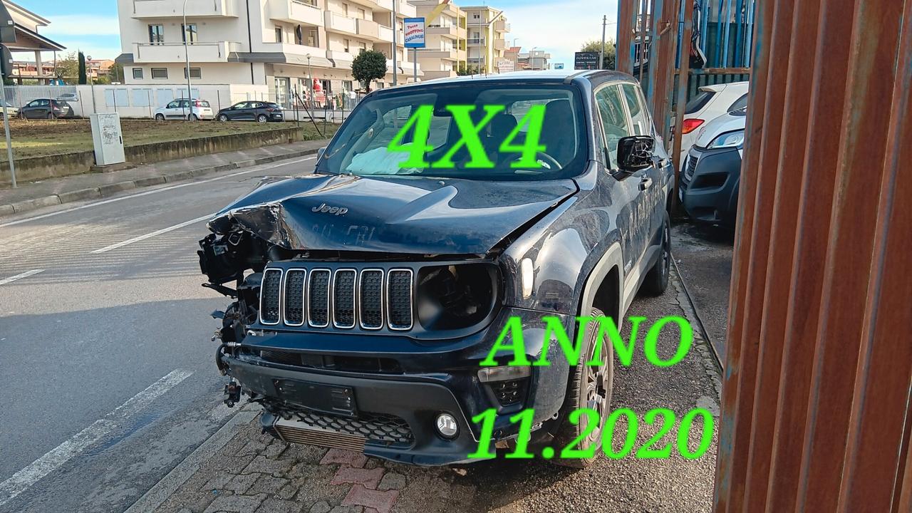 Jeep Renegade 4x4 incidentata sinistrata mondialcars