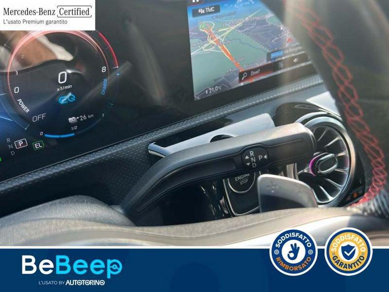 Mercedes-Benz Classe A A 250 E PLUG-IN HYBRID (E EQ-POWER)PREMIUM PLUS ED