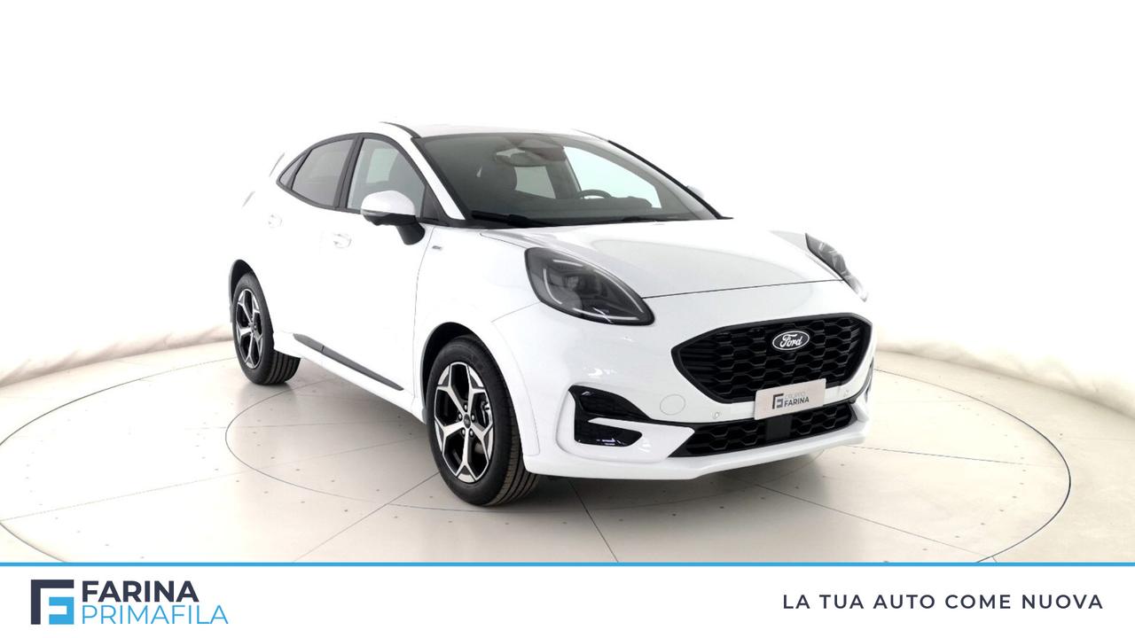 FORD Puma ST-Line 1.0 EcoBoost Hybrid 125CVTrasmissione manuale a 6 rapporti Trazione anteriore