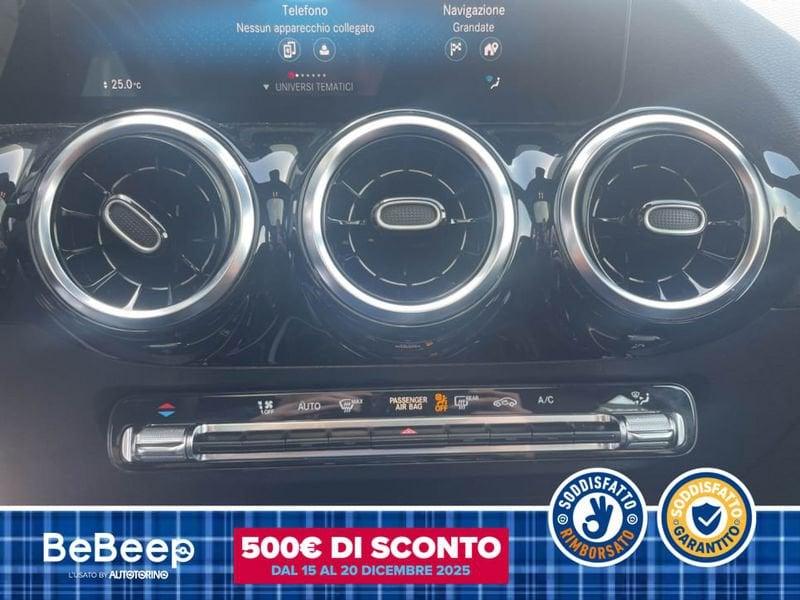 Mercedes-Benz GLA 180 D SPORT PLUS AUTO