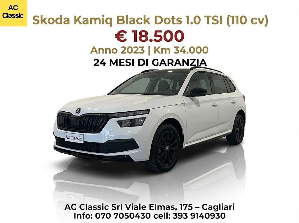 Skoda Kamiq Black Dots 1.0 TSI (110 cv)