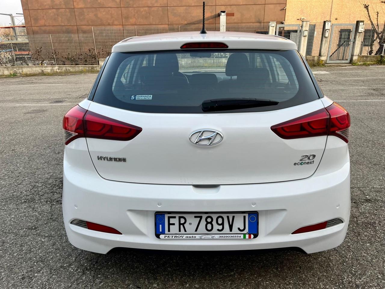 Hyundai i20 1.2gpl 2018 143.000km euro6 perfetta
