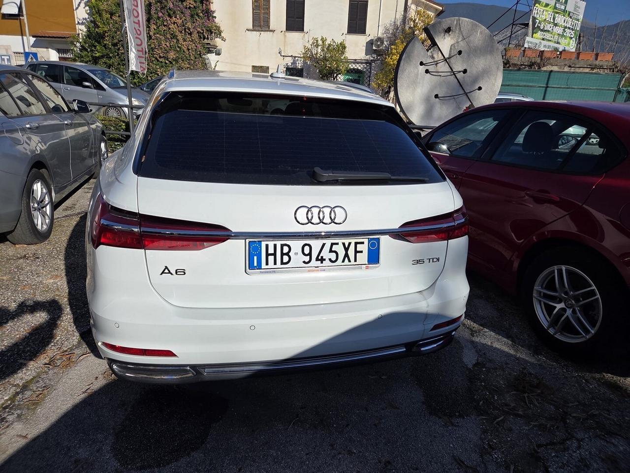AUDI A6 AVANT 35TDI HYBRID BIANCO PERLA