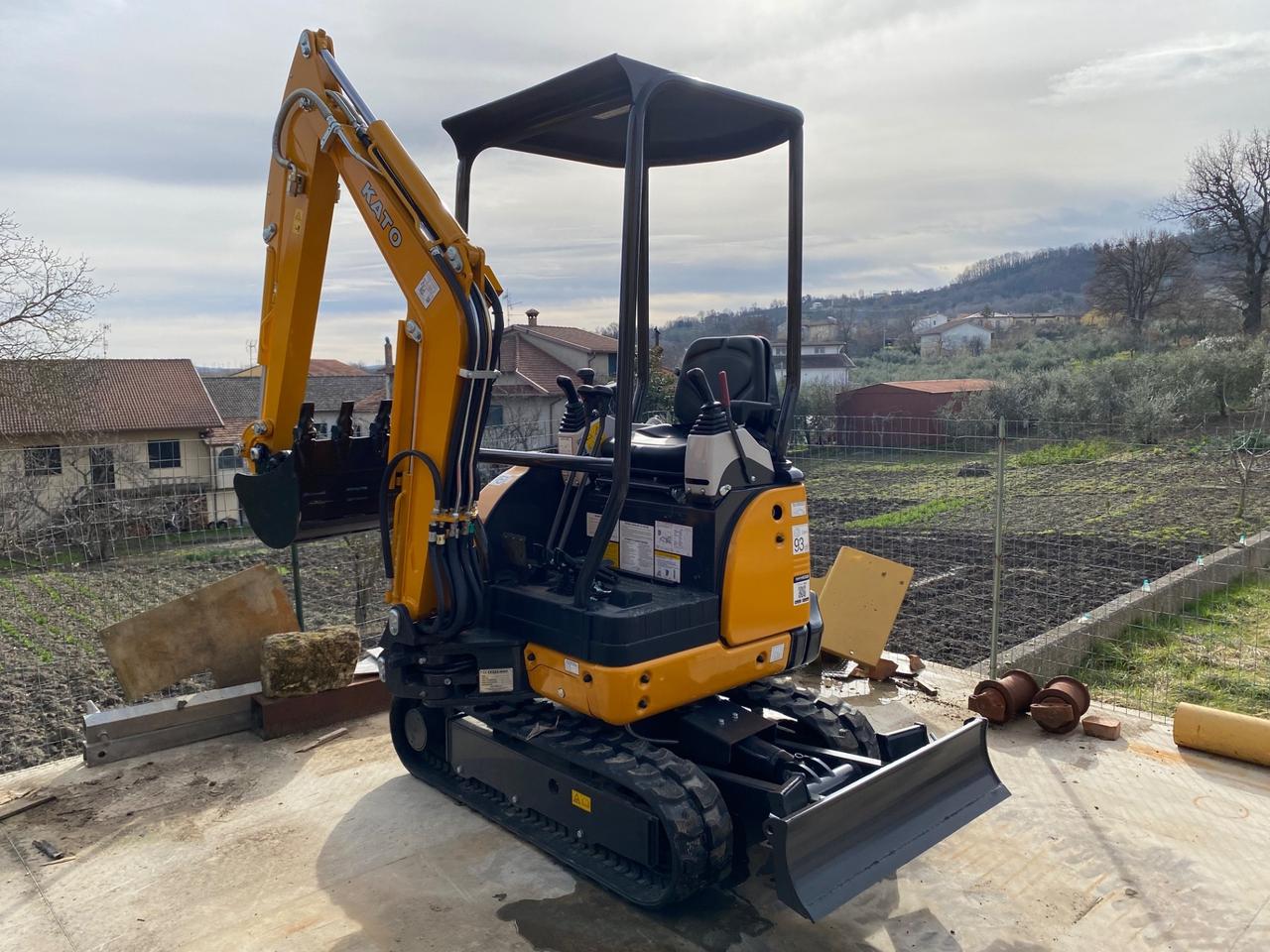 Miniescavatore Nuovo Kato HD17