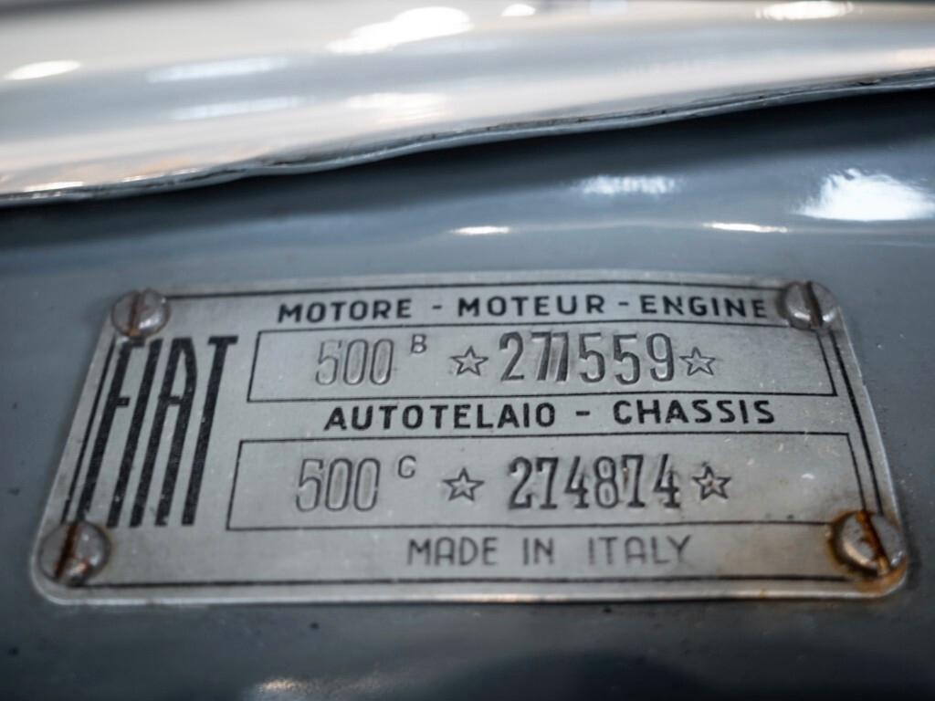 Fiat 500 Topolino C - 1951