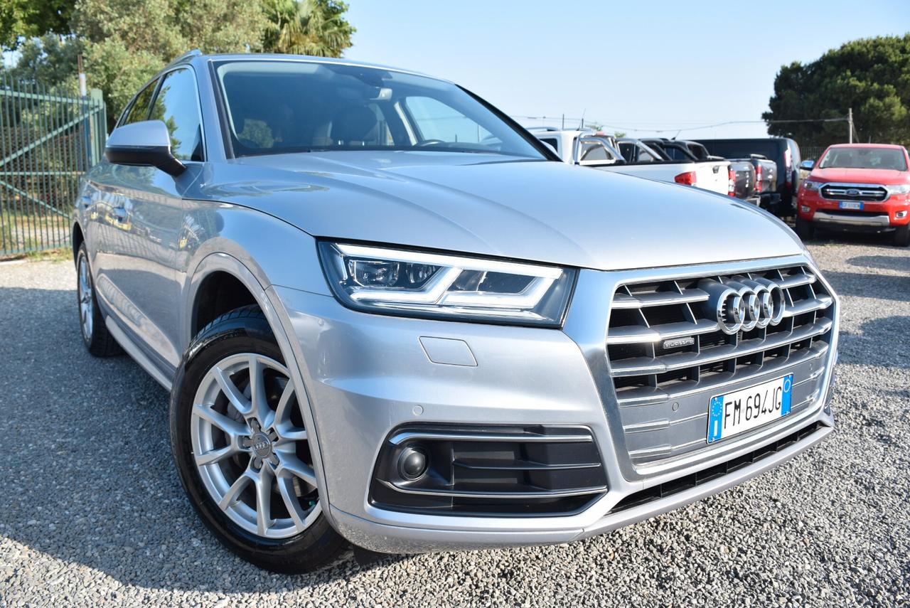 Audi Q5 4x4 2.0TDI 190CV quattro - AUTOM. S-Tronic S-LINE PLUS PACK NAVI LED ADAS SENSORI