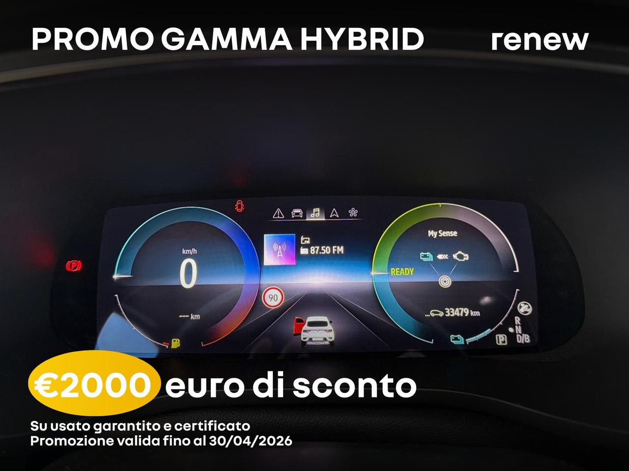 Renault Arkana 1.6 e-tech full hybrid r.s. line 145cv