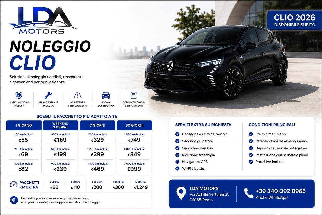Renault Clio NUOVA 2026 1.2 115CV