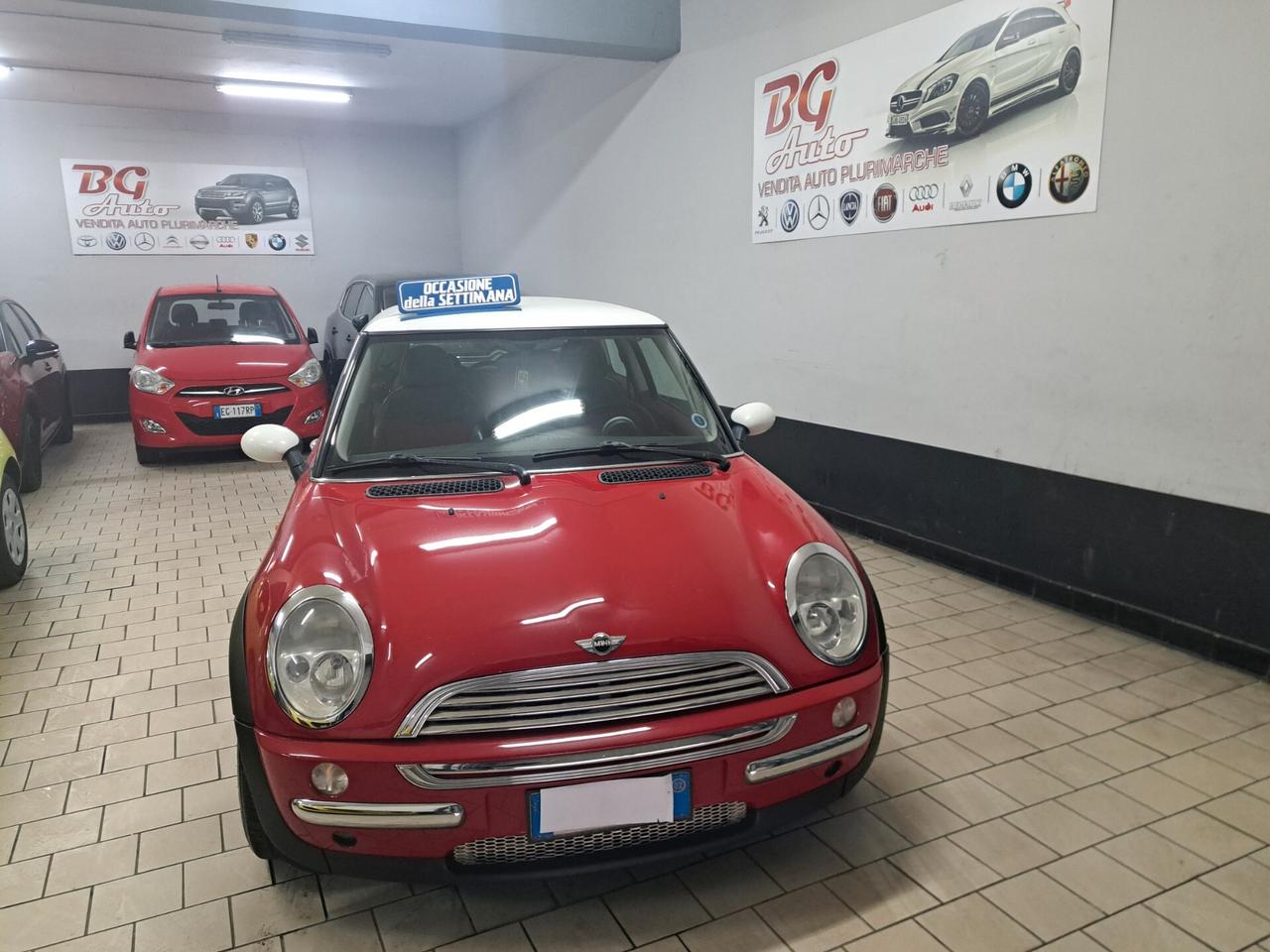 Mini Cooper 1.6 benzina unico prop 2002