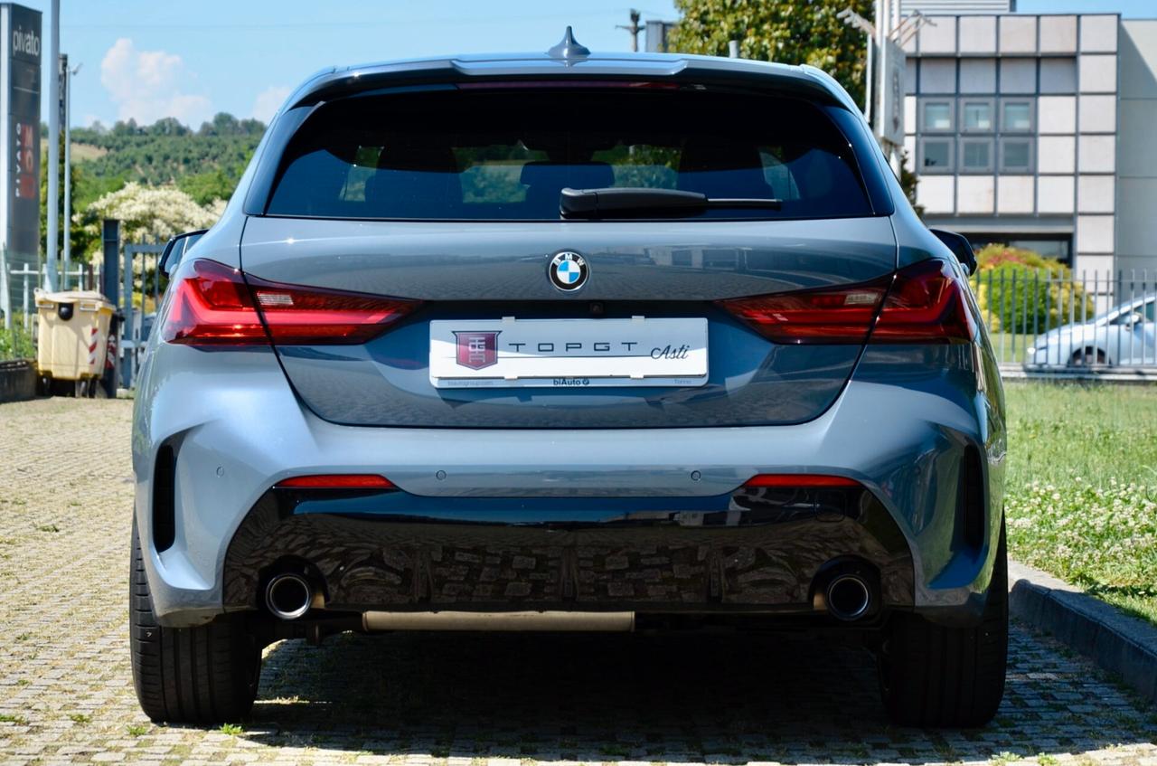 BMW 118d MSPORT 150cv AUTO, UFF ITALIANA, SERVICE UFF BMW, EURO 6D, TETTO, 19", HIGH BEAM, PERMUTE