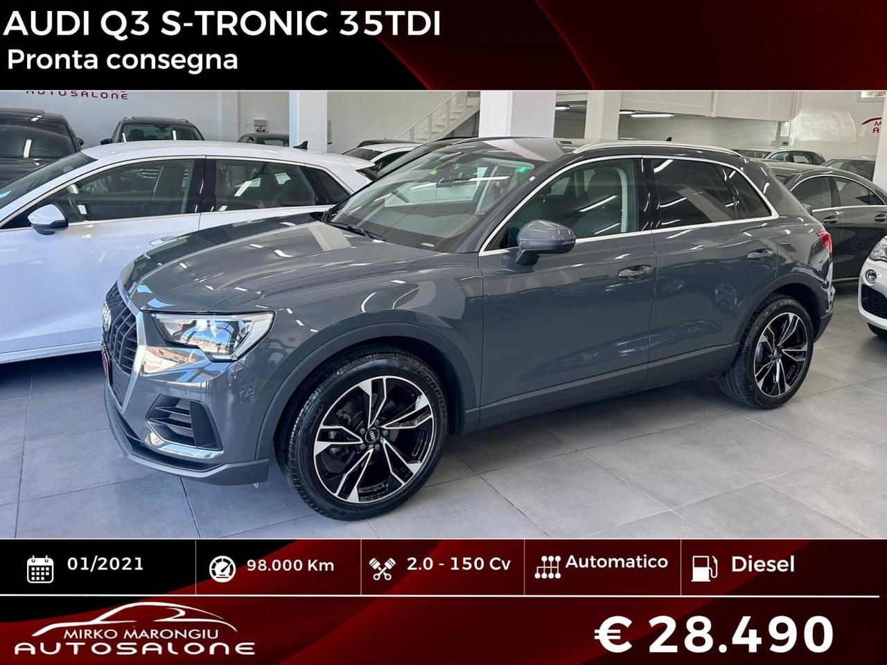 Audi Q3 35 TDI S tronic Advanced FINANZIABILE