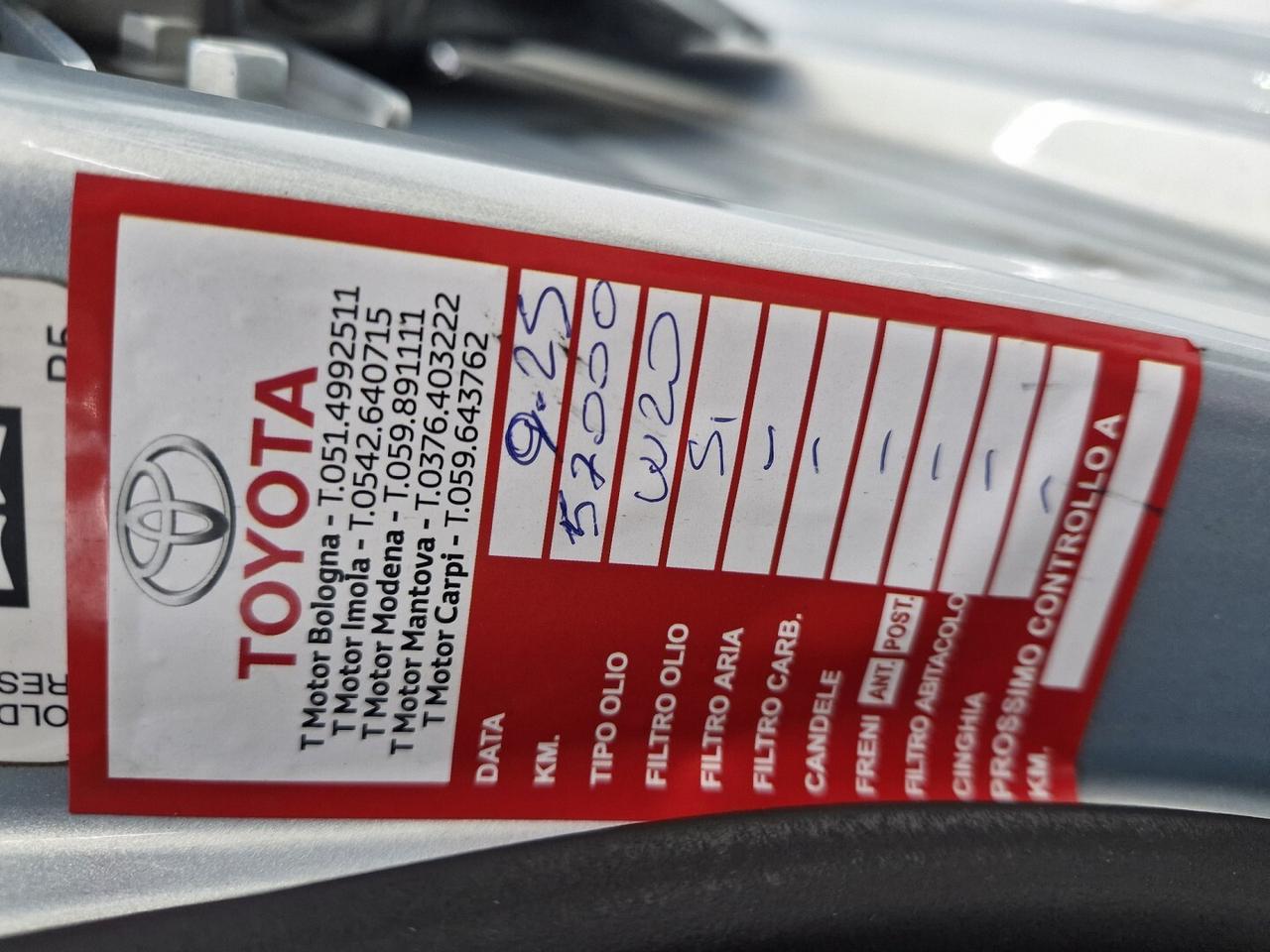 TOYOTA AYGO 1.0 BENZINA CAMBIO AUTOMATICO 62000KM