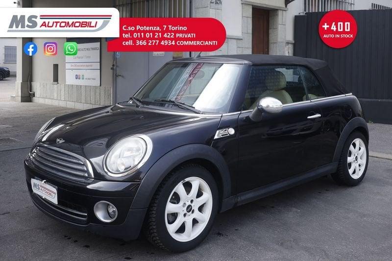 MINI Mini MINI Cooper Mini Cabrio 1.6 Cooper 120cv 88KW ANNO 2009