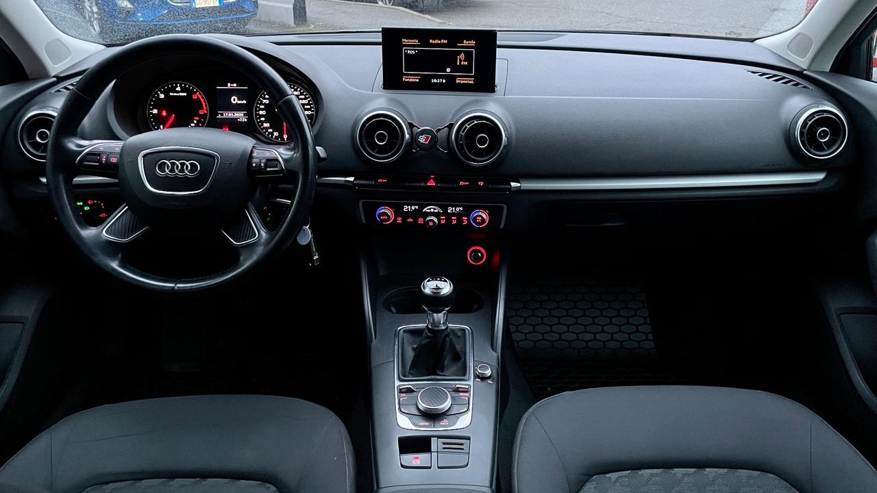 AUDI A3 SPB 1.6 ULTRA ATTRACTION TDI 110CV - FULL LED, NEOPATENTATI