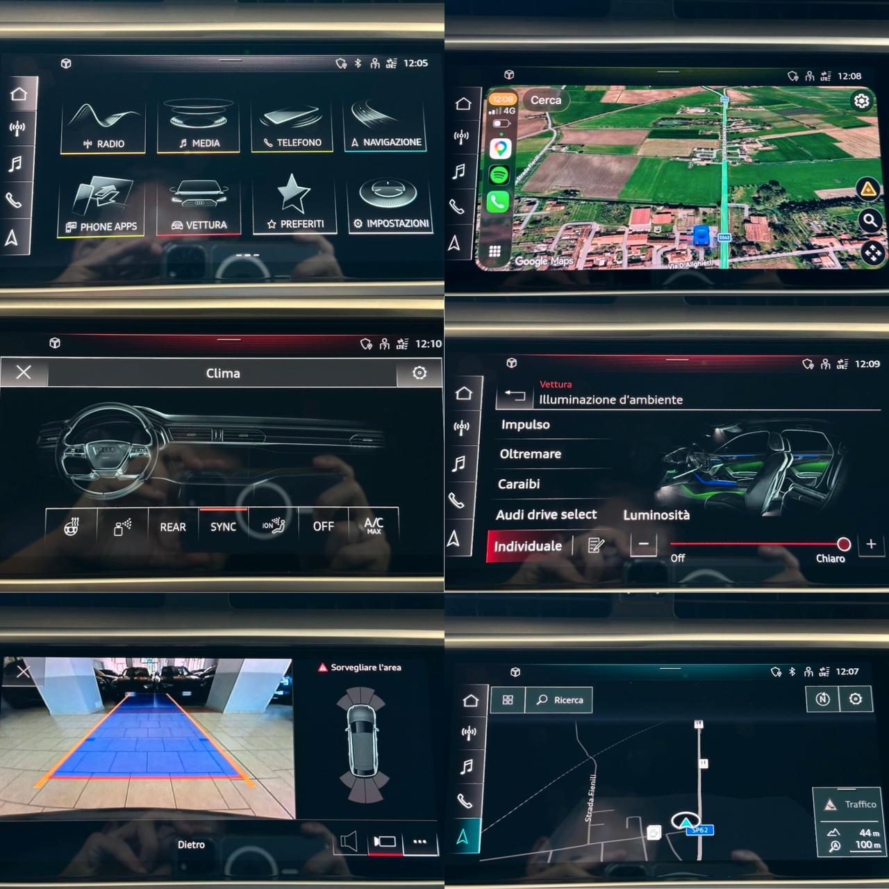 AUDI A6 50TDI QUATTRO S-LINE *IMATRIX*RADAR*PACKLUCI*VIRTUAL*PROFUMATORE