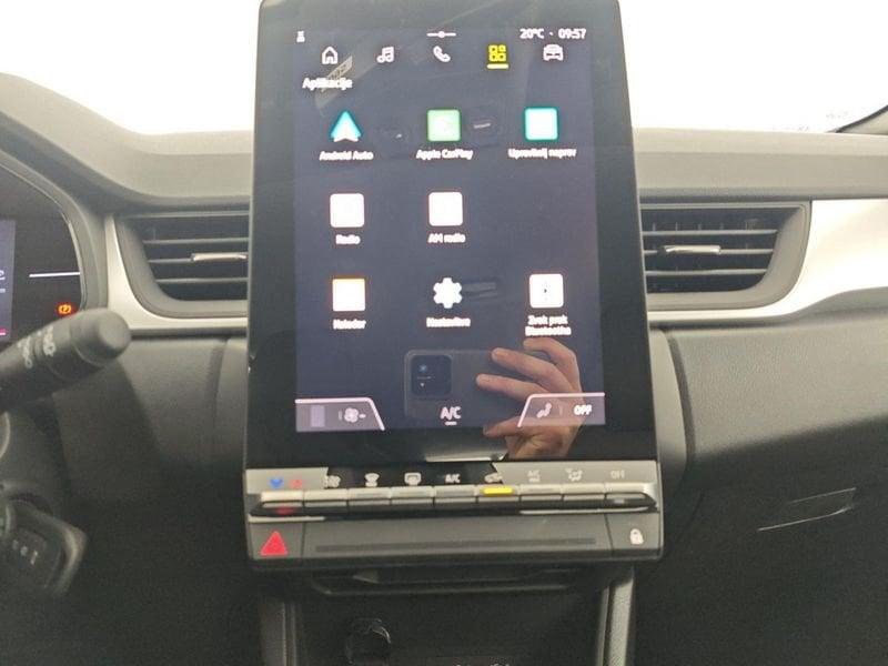 Renault Captur ECO-G 100 CV Evolution + Vernice metallizzata speciale Be Style Montecarlo (Bianco Nacré + Nero Etoi