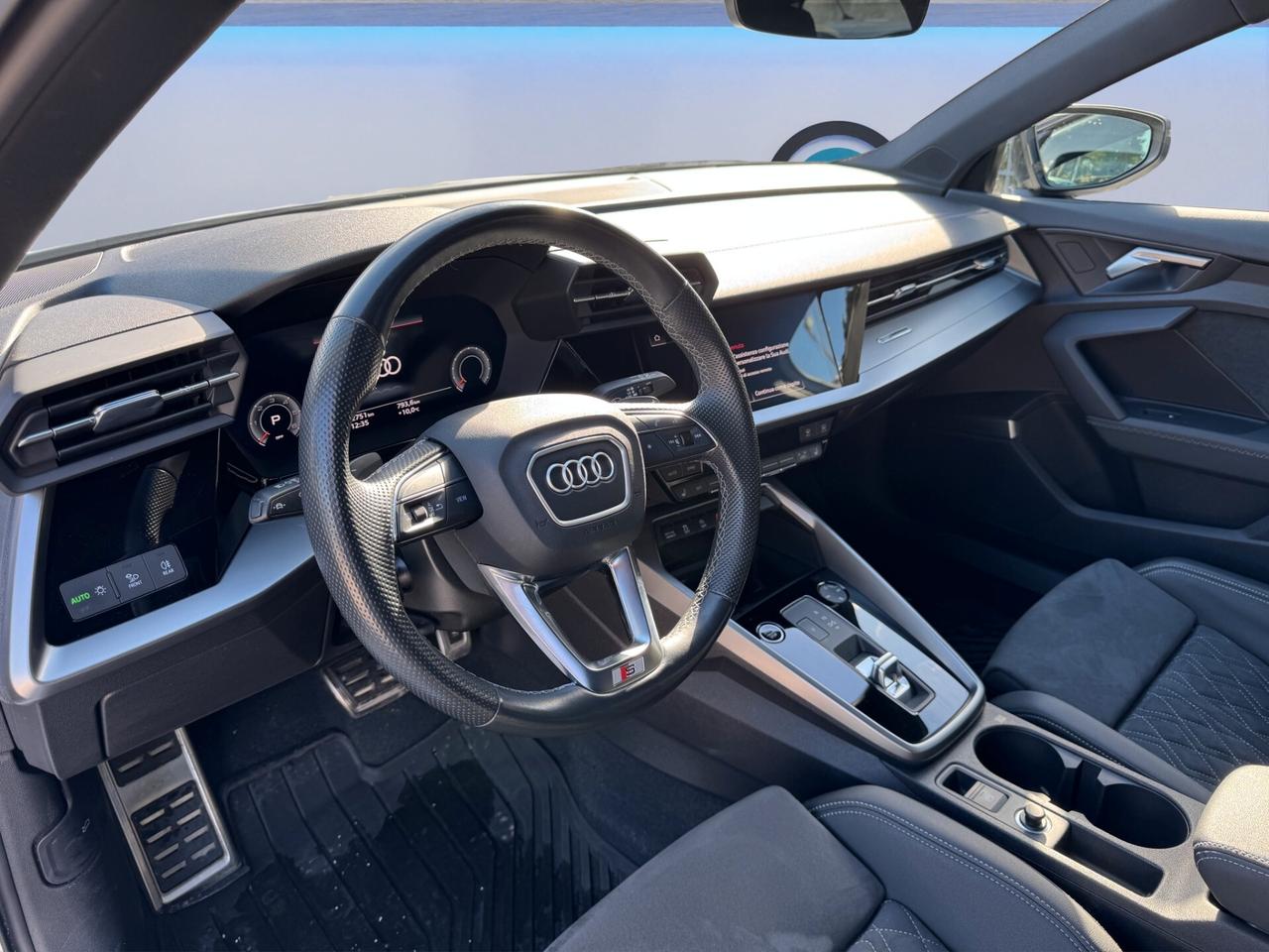 Audi A3 SPB 35 TDI S tronic line edition Identity Black GARANZIA CASA MADRE