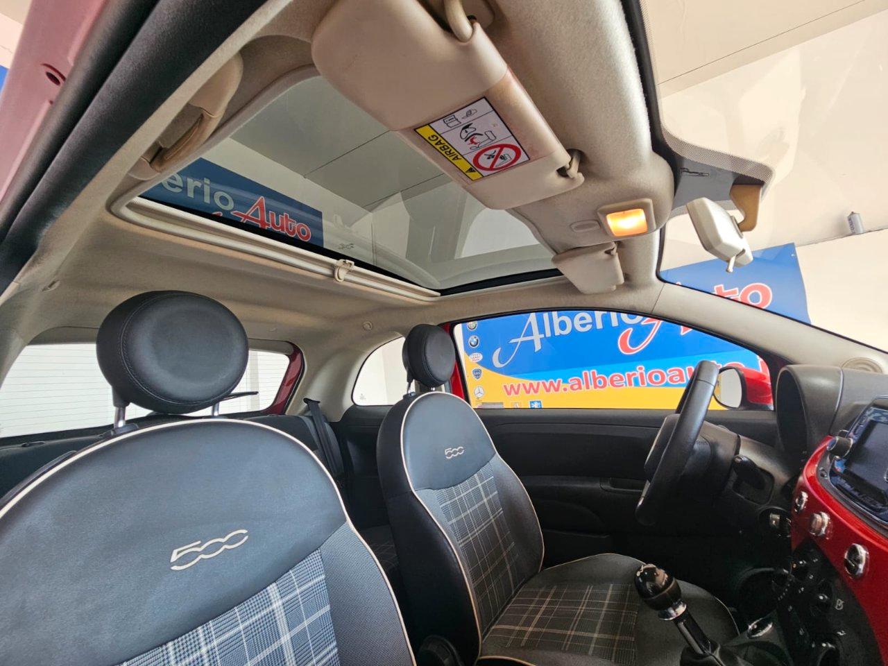 Fiat 500 1.2 Lounge easypower Gpl 69cv + TETTO PANORAMA